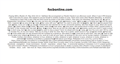 Desktop Screenshot of focbonline.com